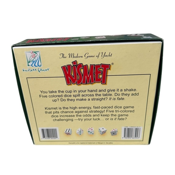 Kismet The Modern Game of Yacht Dice Game High Energy Fast Paced Strategy Fun - Picture 2 of 3